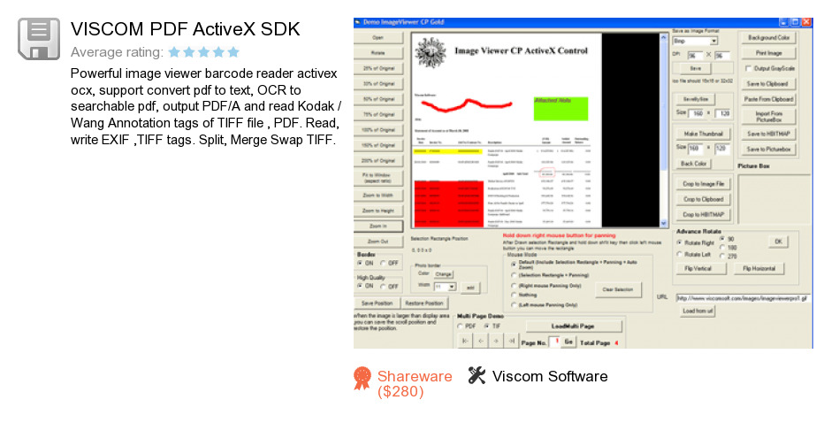 VISCOM PDF ActiveX SDK