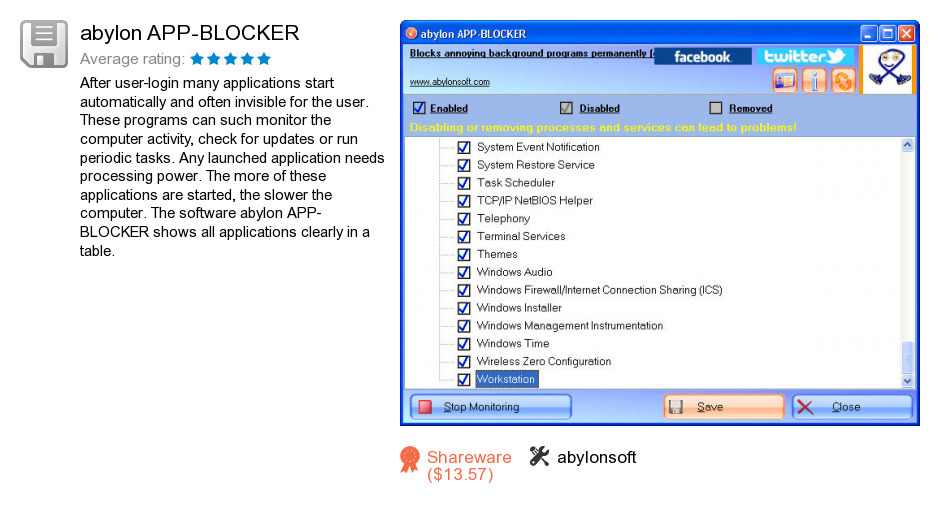 Abylon APP-BLOCKER