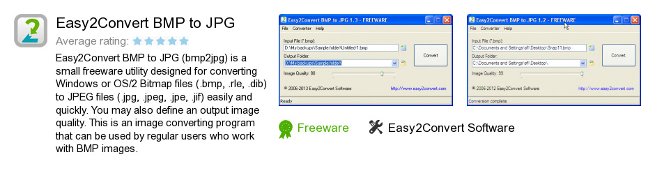 Easy2Convert BMP to JPG