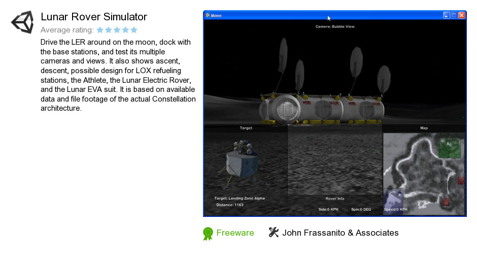 Lunar Rover Simulator