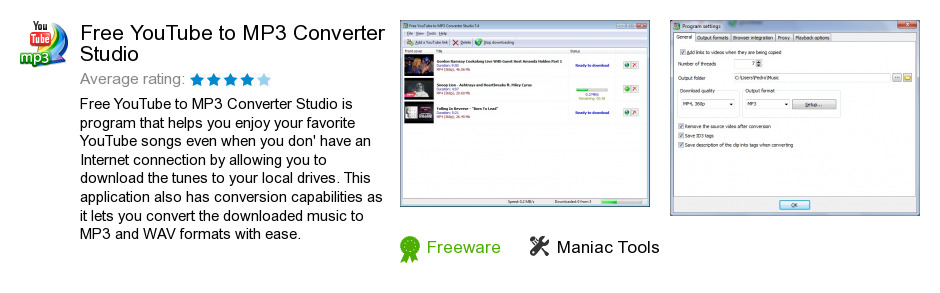 Free YouTube to MP3 Converter Studio