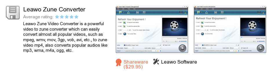 Leawo Zune Converter