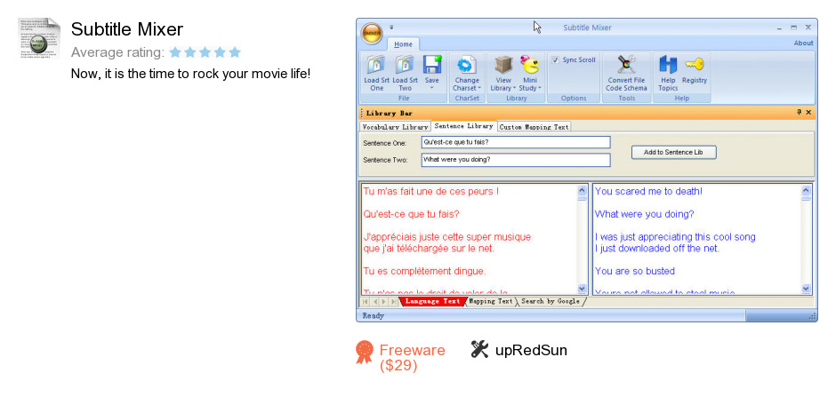 Subtitle Mixer