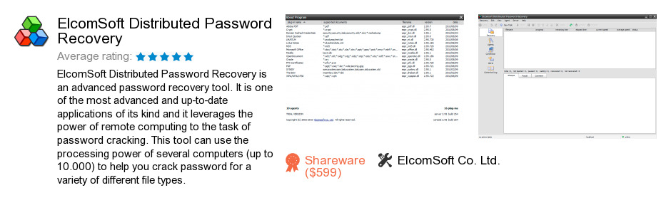 ElcomSoft Distributed Password Recovery