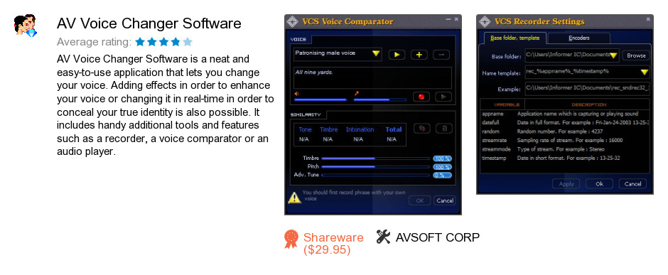 AV Voice Changer Software