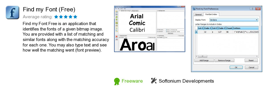 Find my Font (Free)
