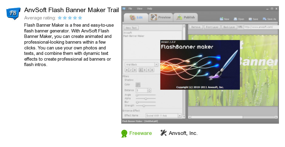 AnvSoft Flash Banner Maker Trail