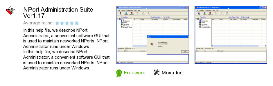 NPort Administration Suite Ver1.17