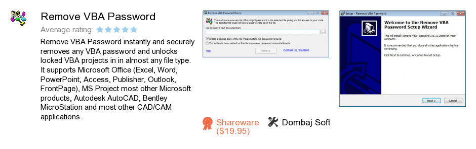 Remove VBA Password