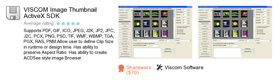 VISCOM Image Thumbnail ActiveX SDK