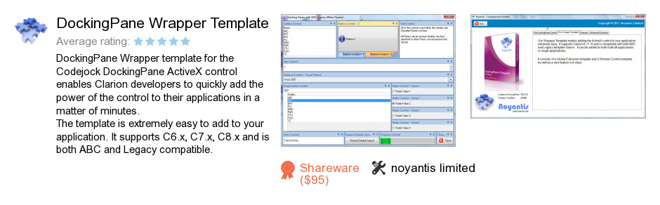 DockingPane Wrapper Template