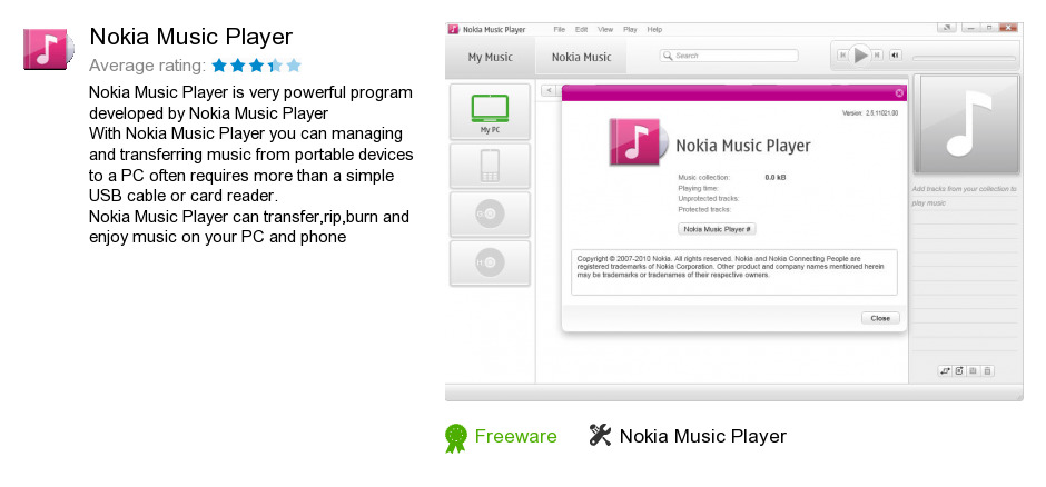 Nokia Music Player