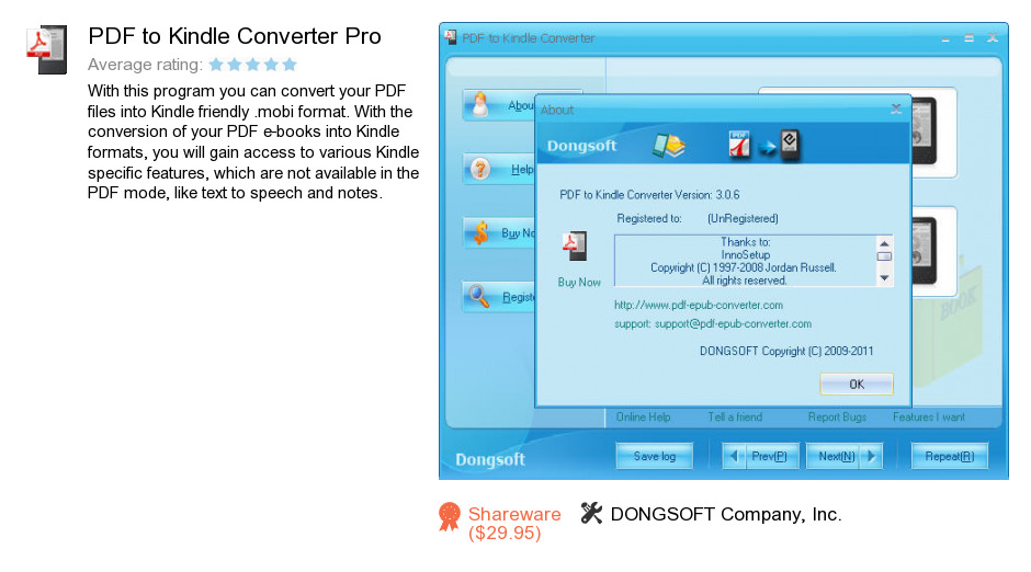 PDF to Kindle Converter Pro