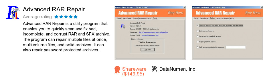 Advanced RAR Repair
