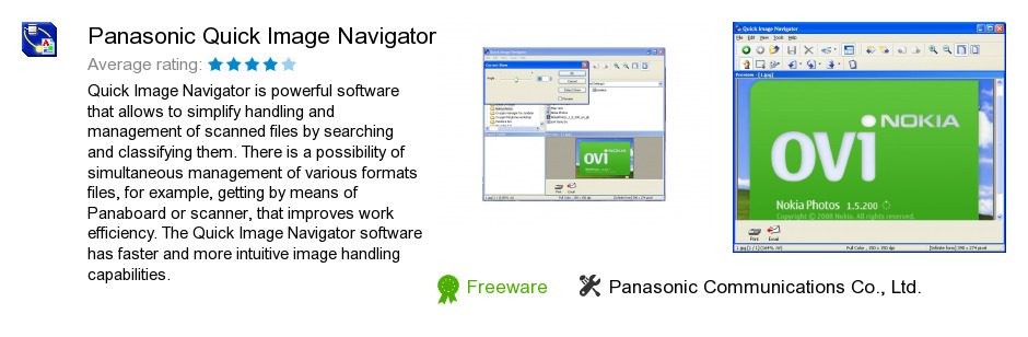 Panasonic Quick Image Navigator