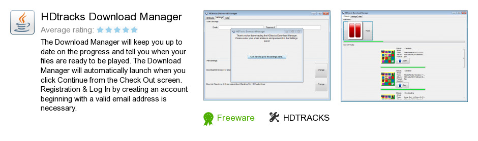 HDtracks Download Manager