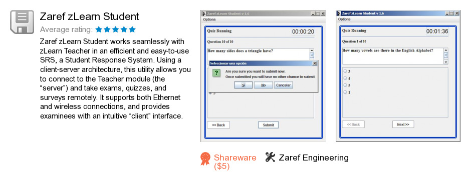 Zaref zLearn Student