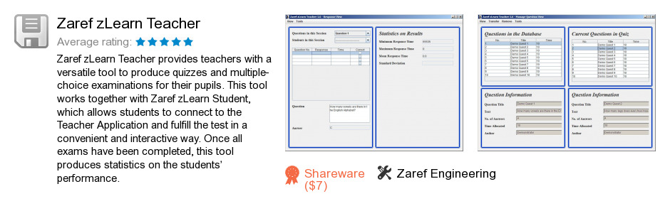 Zaref zLearn Teacher