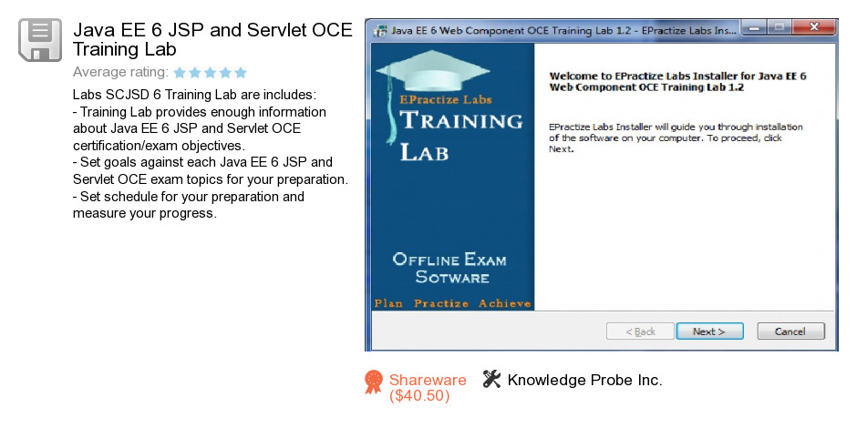 Java EE 6 JSP and Servlet OCE Training Lab