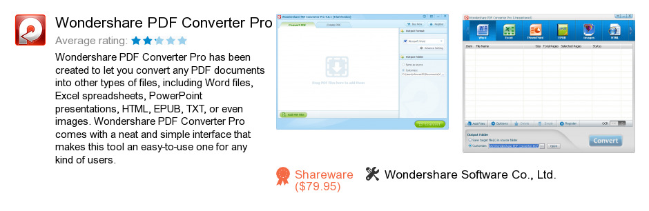 Wondershare PDF Converter Pro