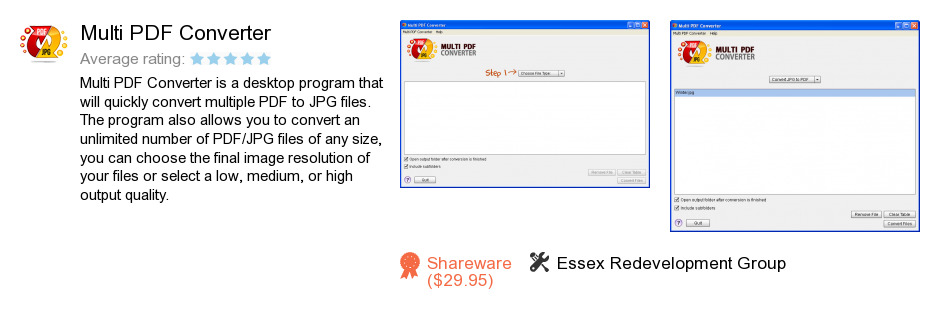 Multi PDF Converter