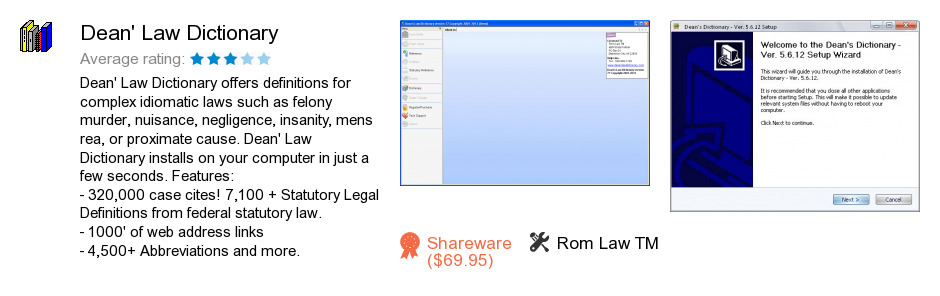Dean's Law Dictionary