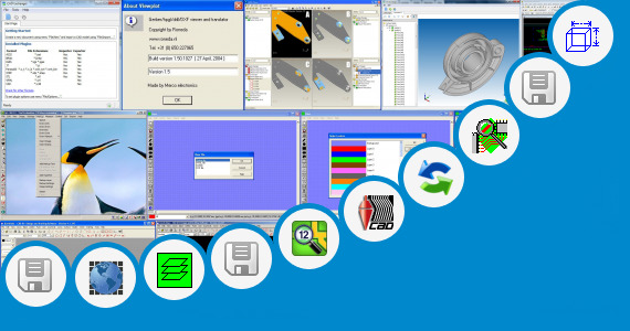 Software collection for Gewiss Cad Data