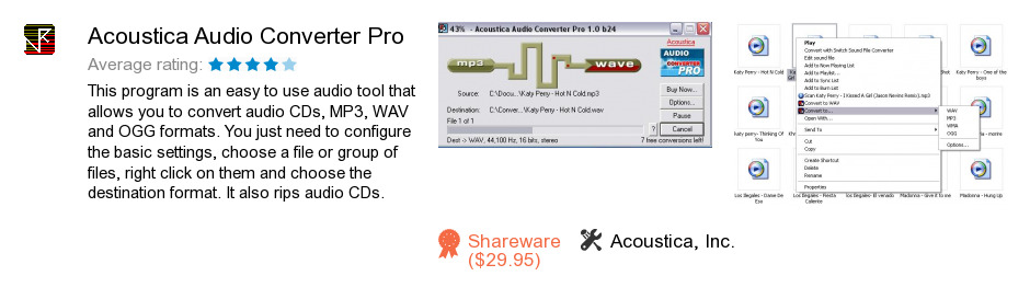 Acoustica Audio Converter Pro