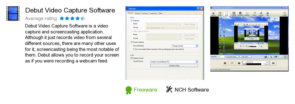 Debut Video Capture Software