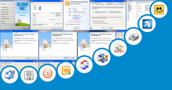Software collection for Fax Icon Outlook Email Signature