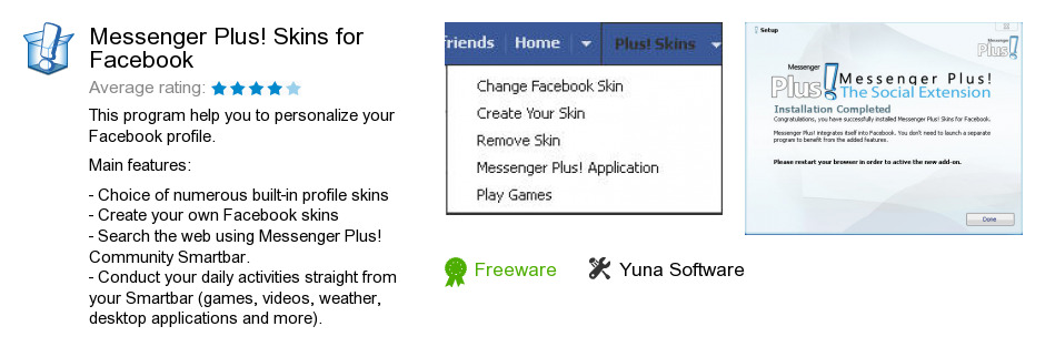 Messenger Plus! Skins for Facebook