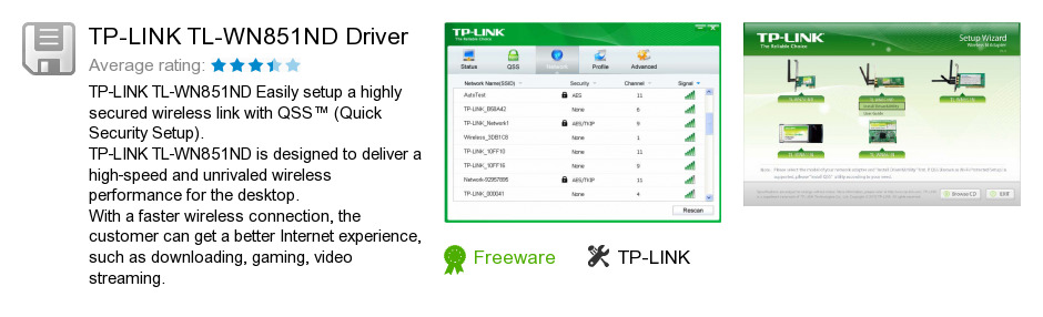 TP-LINK TL-WN851ND Driver