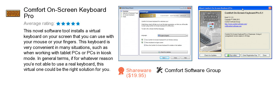 Comfort On-Screen Keyboard Pro