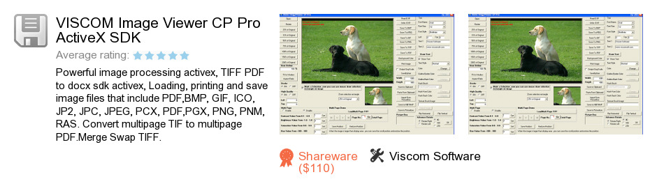 VISCOM Image Viewer CP Pro ActiveX SDK