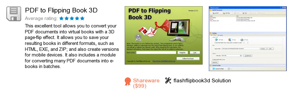 PDF to Flipping Book 3D
