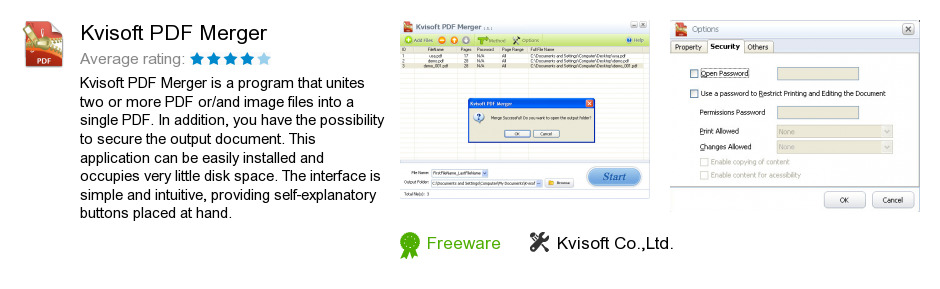 Kvisoft PDF Merger