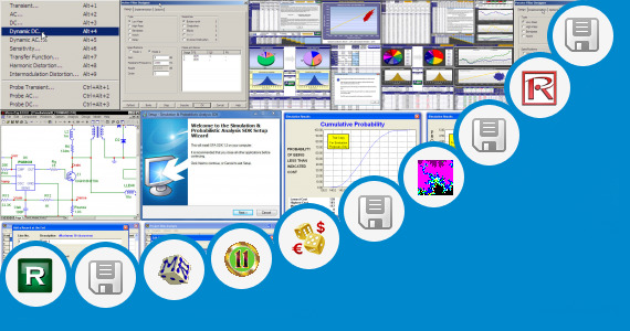 Software collection for Simple Monte Carlo Simulation Templates