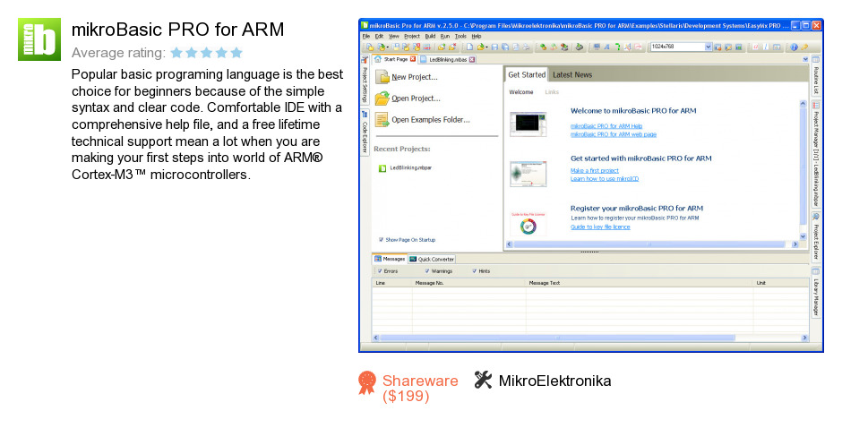 MikroBasic PRO for ARM