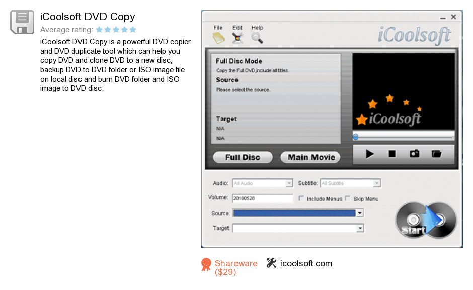 ICoolsoft DVD Copy
