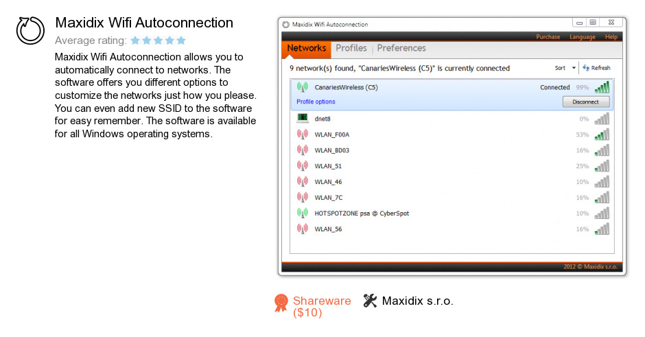 Maxidix Wifi Autoconnection