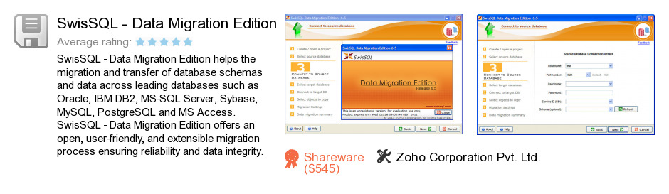 SwisSQL - Data Migration Edition