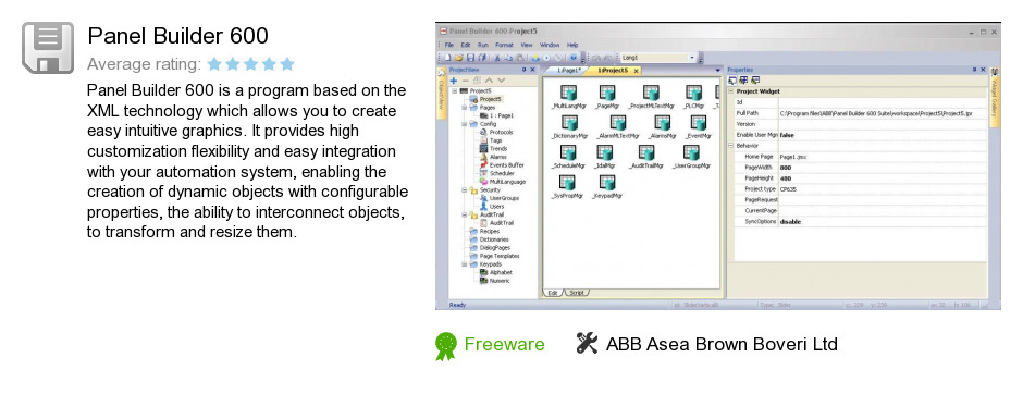 Panel Builder 600