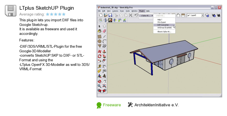 LTplus SketchUP Plugin