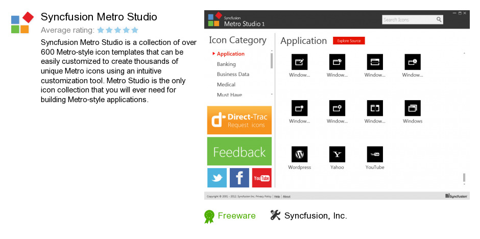 Syncfusion Metro Studio