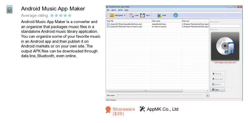 Android Music App Maker