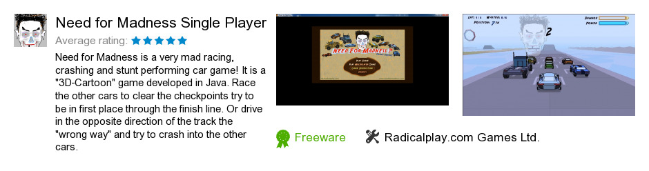 Need for Madness Single Player