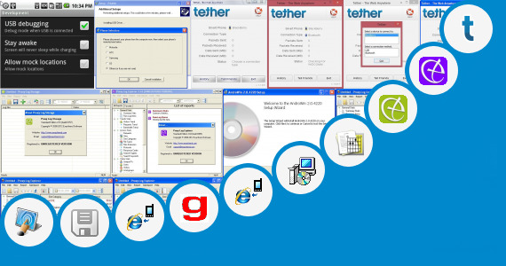 Software collection for Bluetooth Internet Application Jar