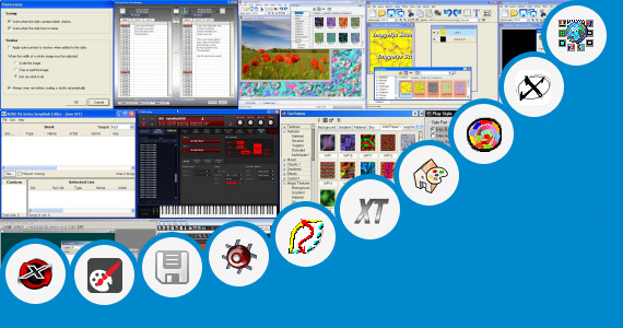 Software collection for Style Works Xt Korg