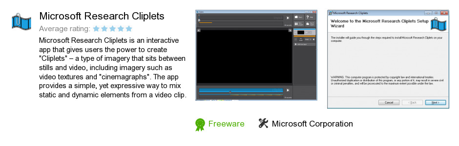 Microsoft Research Cliplets