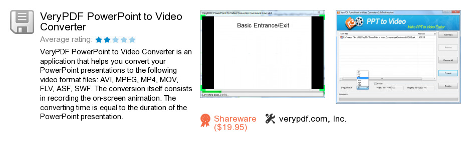 VeryPDF PowerPoint to Video Converter